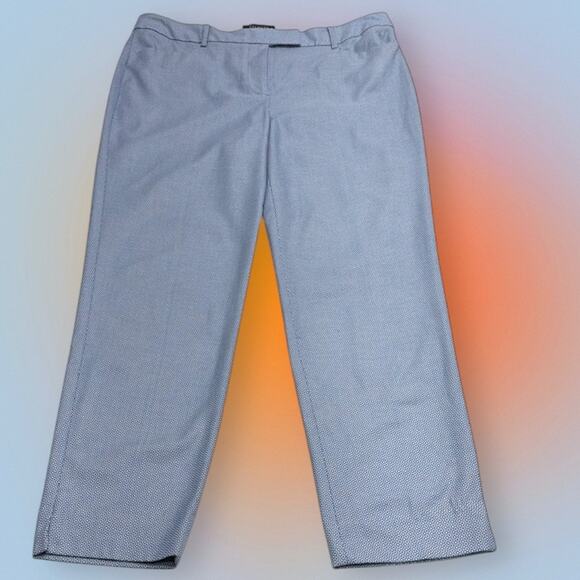 TALBOTS Women’s 12 Blue HAMPSHIRE Ankle Dress Pants - Picture 1 of 5